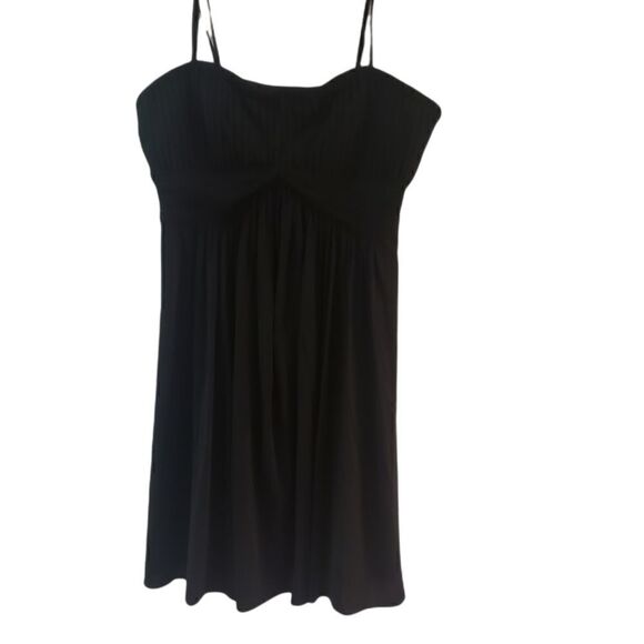 BCBG MAXAZRIA Black Strapless Mini Black Dress - Picture 1 of 16